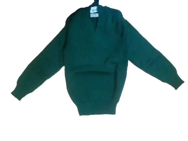 Green Plain / Mustard Plain Sweater